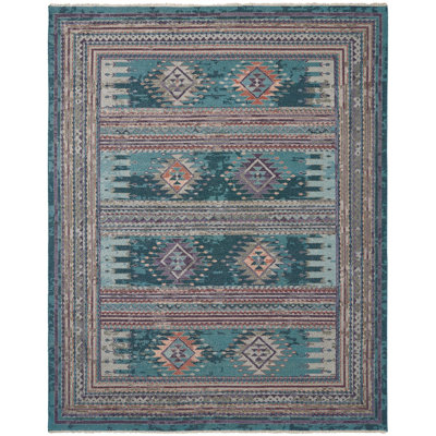 Zahara Hand Knotted Wool Area Rug