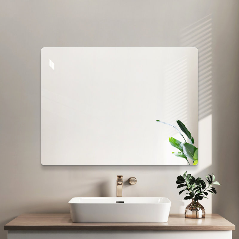 36x30 Inch Frameless Bathroom Mirror