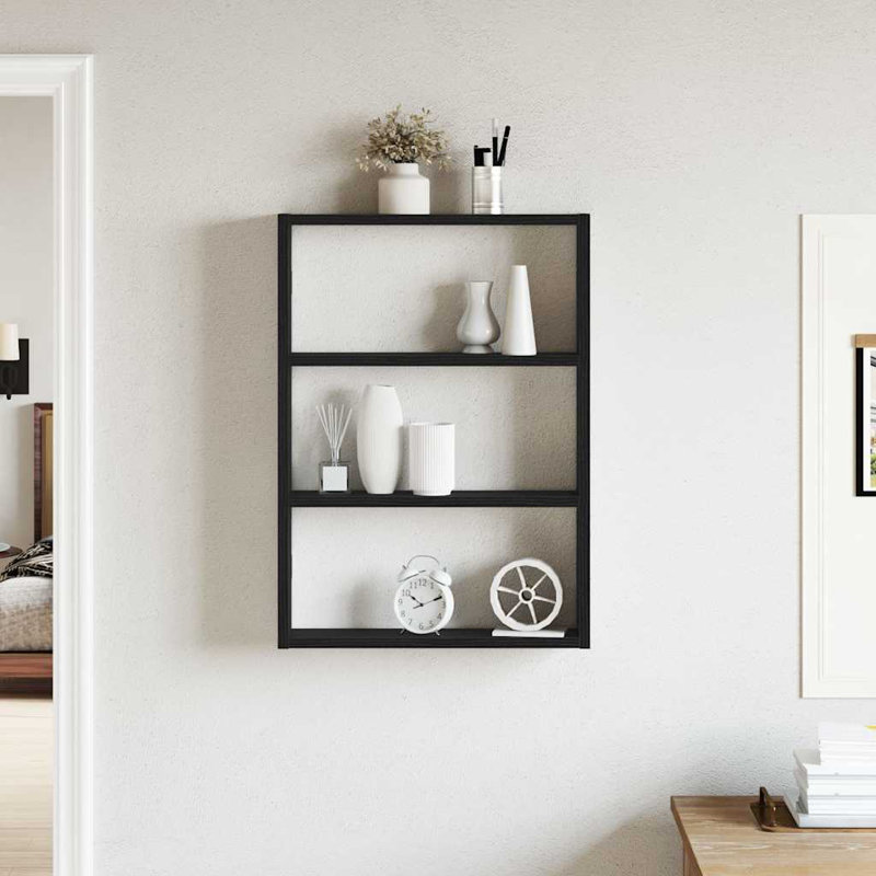 30-9 Wall Mounted Shelf, Black
