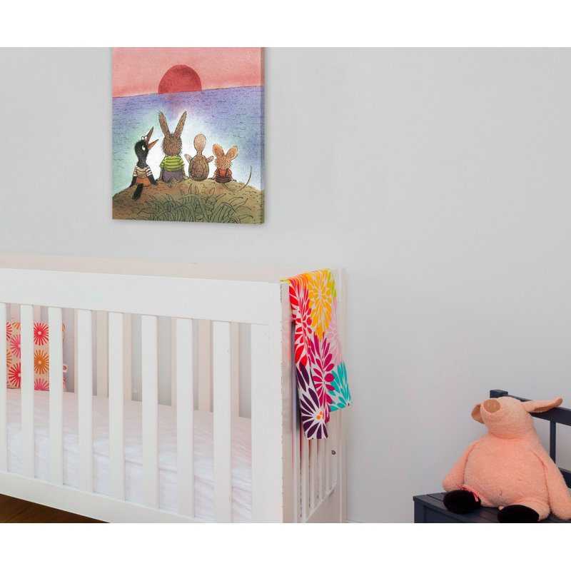 Sunset - Print on Canvas, 152cm H x 102cm W x 3.81cm D