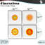 Ensemble de 4 sous-verres Whimsical-348621534-348621531