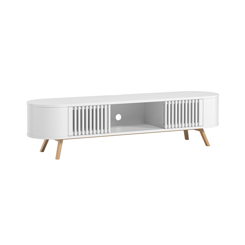 Allenton Unfinished TV Stand for TVs up to 60", White