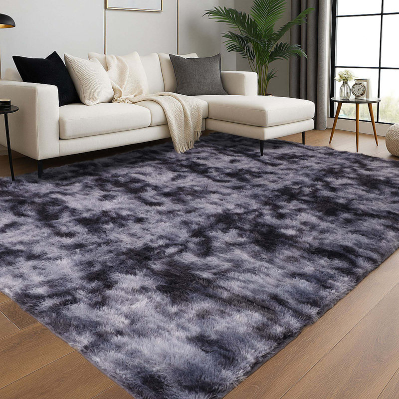 Adela Standard Shag Area Rug, Rectangle 50 x 80 cm