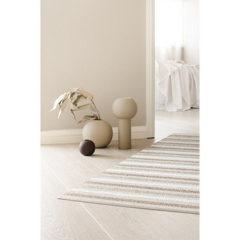 Grace Cream/Gray/White Rug, Rectangle 2'3" x 4'6", Brown/Beige