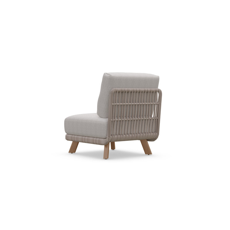 Sicily Armless Chair + Desert Cushion