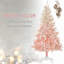Arbre de Noël artificiel épinette avec lumières et branches réalistes, Ft