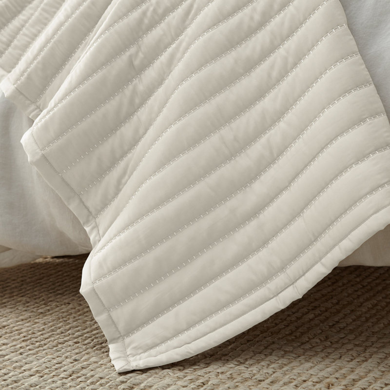 Urban Coverlet, King Coverlet, Ivory