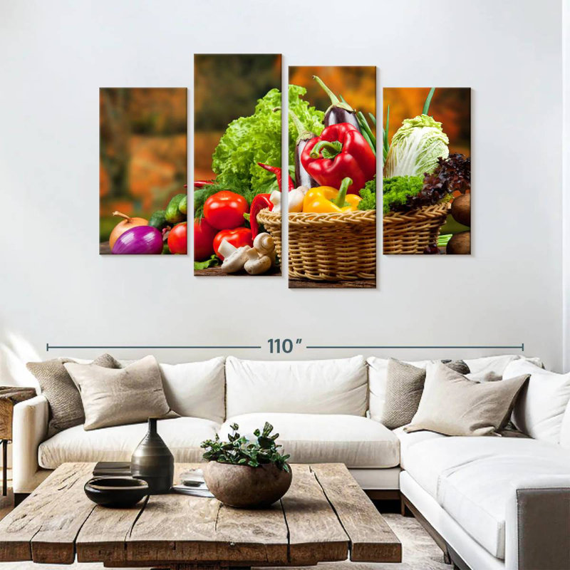 Panier à légumes Yarlin, H 54 po x l 84 po