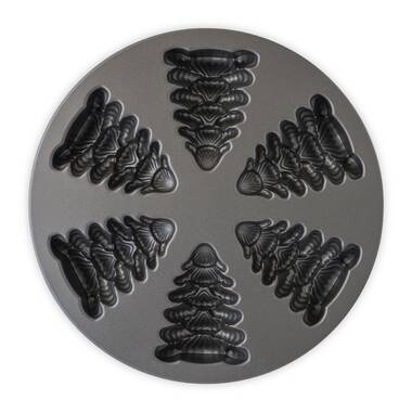 Nordic Ware Holiday Teacakes Cakelet Pan, Nonstick