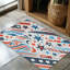 Tapis tressé Patriotic Stripe Parade-106464000