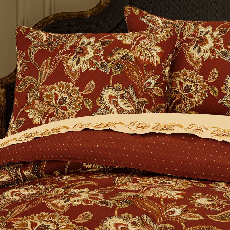 Ensemble d'édredon Montecito Red, Double