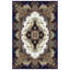 Tapis traditionnel / multicolore à médaillon traditionnel avec envers en caoutchouc antidérapant, tapis intérieur / extérieur en polypropylène touffeté lavable-1192405710