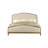 Ilay Solid Wood Arched Headboard Upholstered Bed-1709090448