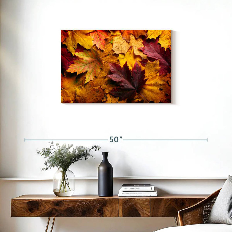Feuilles d'automne Alvord, H 20 po x l 30 po