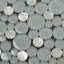 12" x 12" Glass Random Mosaic Wall & Floor Tile