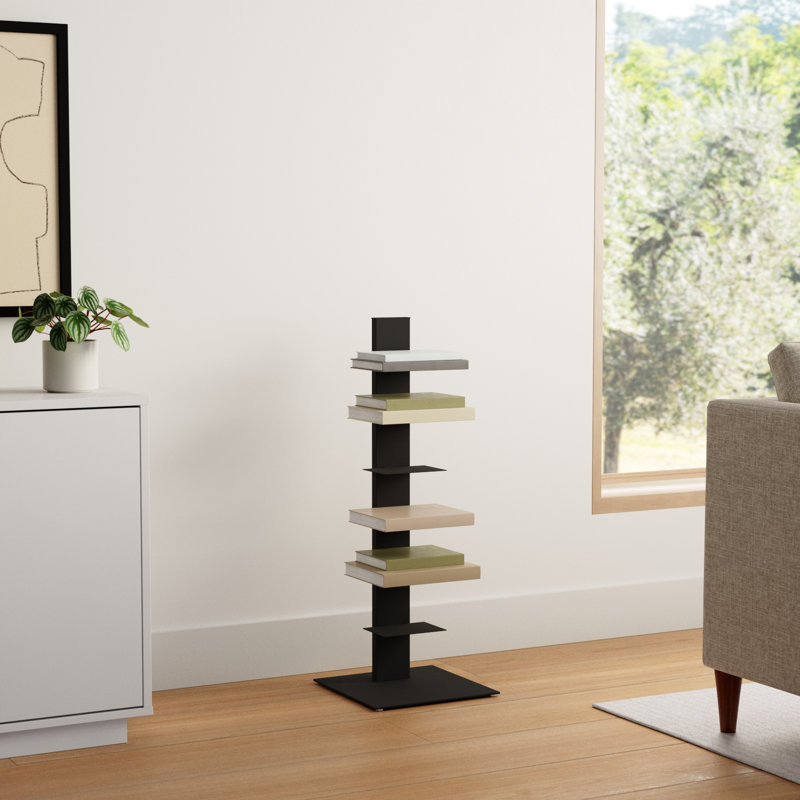 Ajax Steel Ladder Bookcase, Anthracite