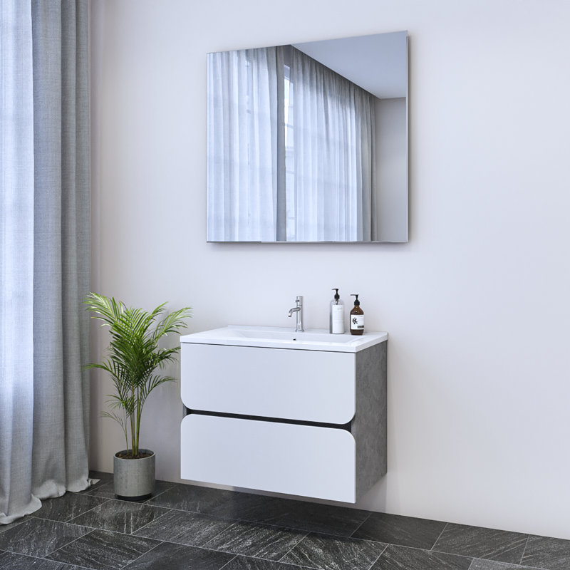 Oakleaf 31.5'' Single Bathroom Vanity with Top