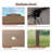 Clarissia 13 Ft. W x 13 Ft. D Steel Pop-up Canopy