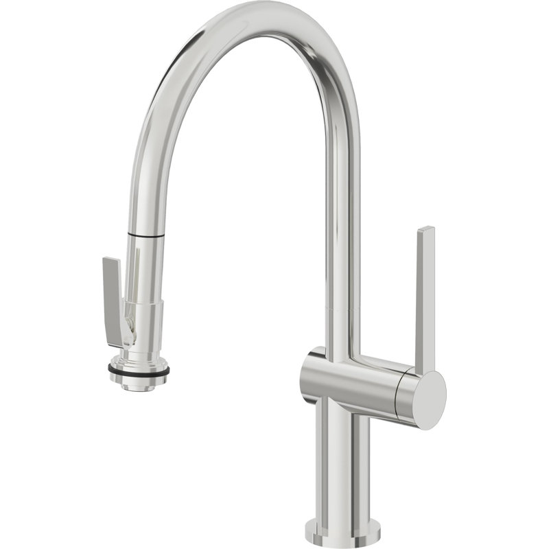 La Spezia Kitchen Faucet, Polished Chrome