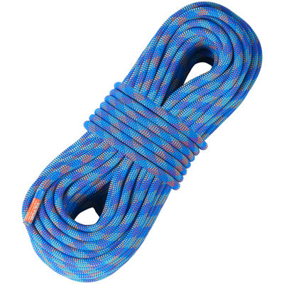Corde d'escalade dynamique de 10,2 mm, corde d'escalade extérieure de 25 m (164 pi), tension de rupture de 25 kN