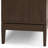 Harper Solid Hardwood Sideboard Buffet In Walnut Brown