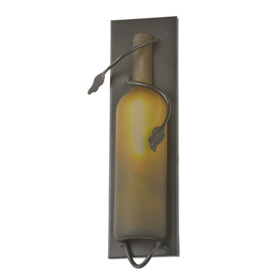 Tuscan Vineyard Wine Bottle 1 - Light Flush Mounted Sconce