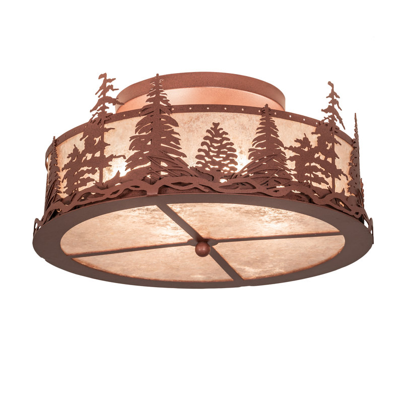 Fitzgerald 4 - Light Flush Mount