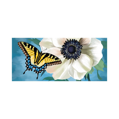 Paillasson Spring Holiday Anemone & Butterfly Sassafras