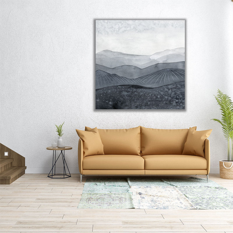 «Blustering Valley I», reproduction d'art sur toile, H 30 po x l 30 po