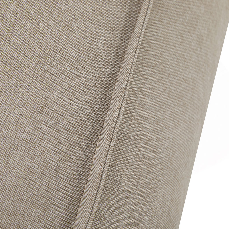 Fauteuil à billes d'extérieur, beige, ensemble de 1