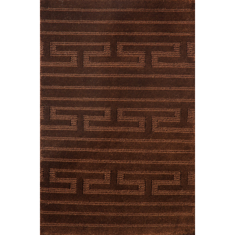 Ralph Lauren Crosby Wool Solid Color Rug, Rectangle 4' x 6'
