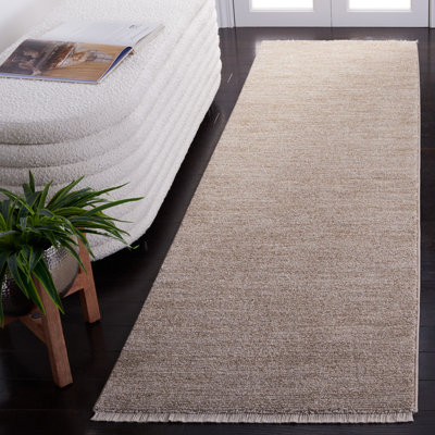 Tapis beige en polyester Donlon