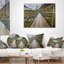 Pont sur la rivière Hooker à Aoraki - Coussin imprimé pont et pont-29600380-29600383