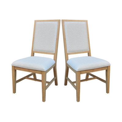 Albin Solid Wood Upholstered Dining Chair