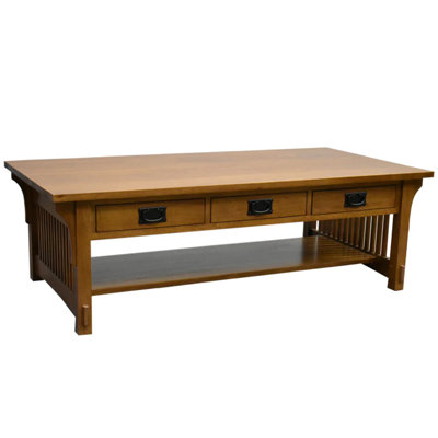 Albaugh Solid Wood Coffee Table
