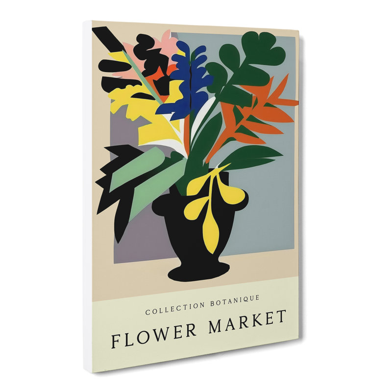 XMKTMKT-157 Collection Flower Market Exhibition No.6 - Wrapped Canvas