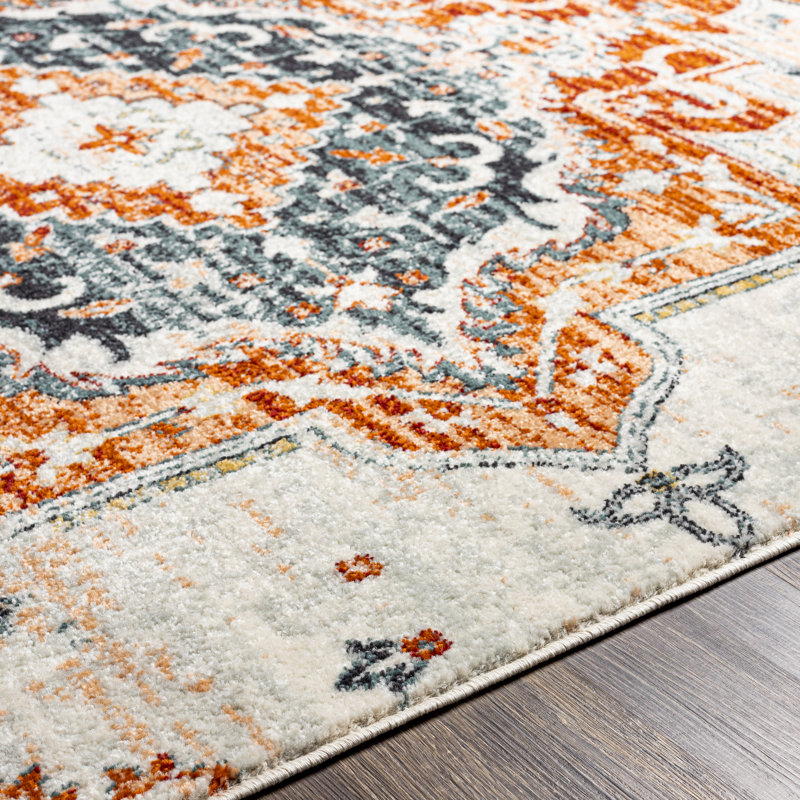 Aldusa Oriental Indoor Rug, Rectangle 5'3" x 7'