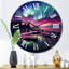 Horloge murale Magical Aurora Borealis-93382451