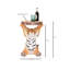 Side Table Animal Tiger 35cm