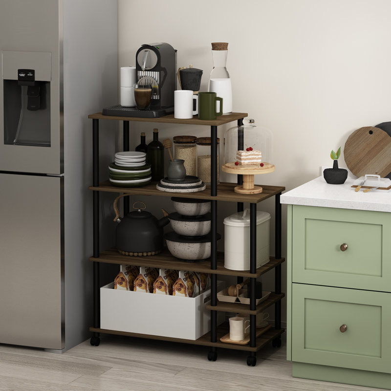 Matamoros Kitchen Island, Brown