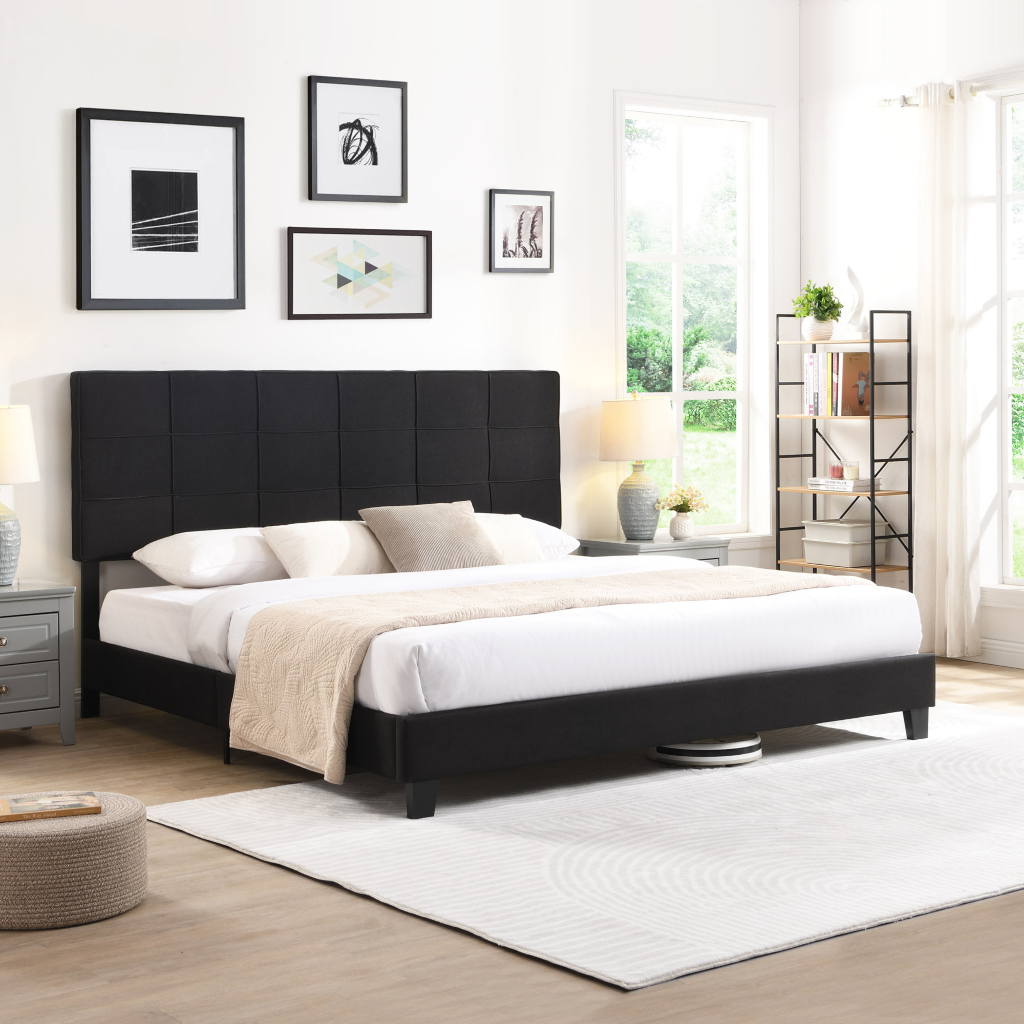 Hokku Designs Emmelynn King Platform Bed | Wayfair