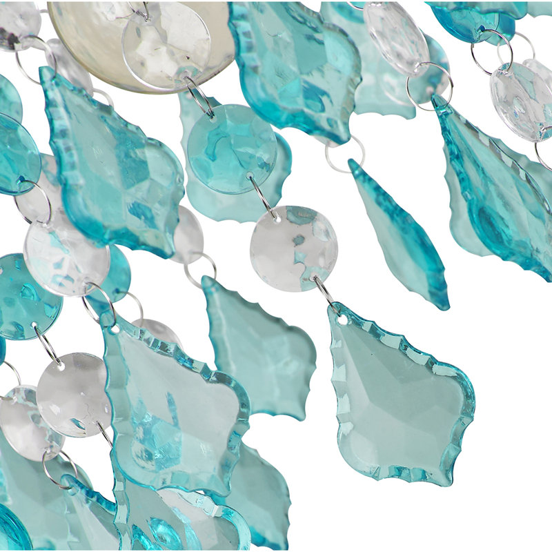 28 cm H Novelty Pendant Shade ( Screw On ), Teal
