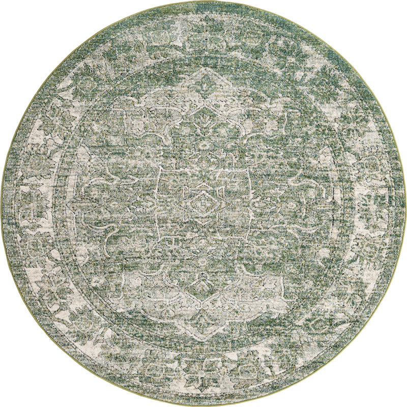 Mekalah Oriental Indoor Rug, Round 6'