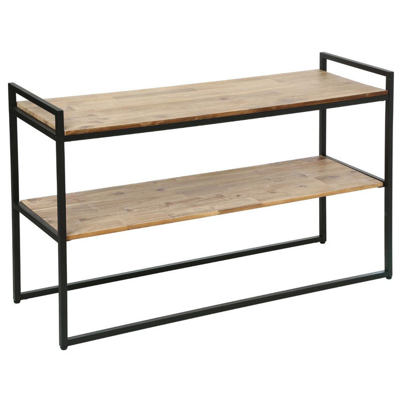 Tioga 120cm Solid Wood Top Console Table