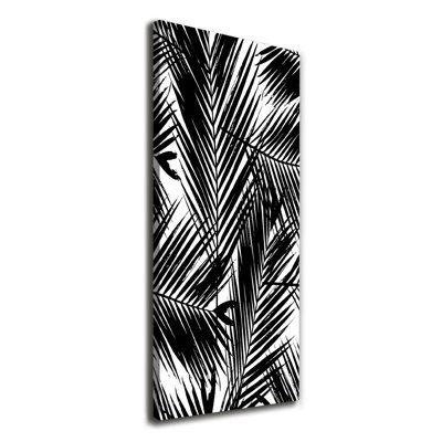 Leaves Of Palm - Wrapped Canvas Print