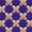 Argile Star with Cross 7 In. X 14 In. Porcelain Floor And Wall Tile Kit-673476276