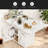 Wood Folding Dining Table With Storage Rack