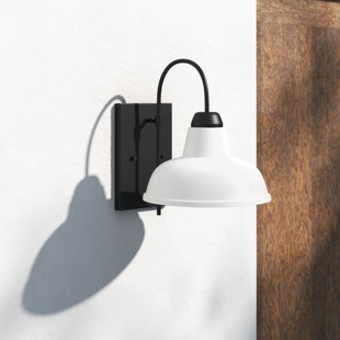 Santuci Single Light Bell Outdoor Steel Wall Light