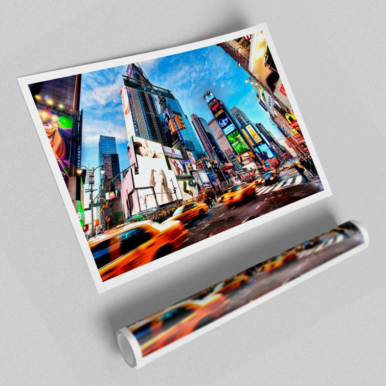 Times Square New York Architecture - No Frame Print