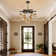 35.4" 11-light Dimmable Sputnik Bubble Glass Chandelier for Dining Room